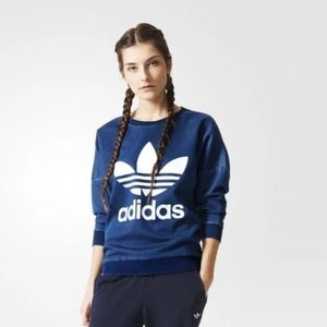 Adidas "denim-looking" sweatshirt
